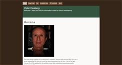 Desktop Screenshot of peterdesberg.com